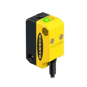 Banner Proximity Photoelectric Sensor, Rectangular Sensor, 150 mm Detection Range - QS18VP6LAFQ1 product image