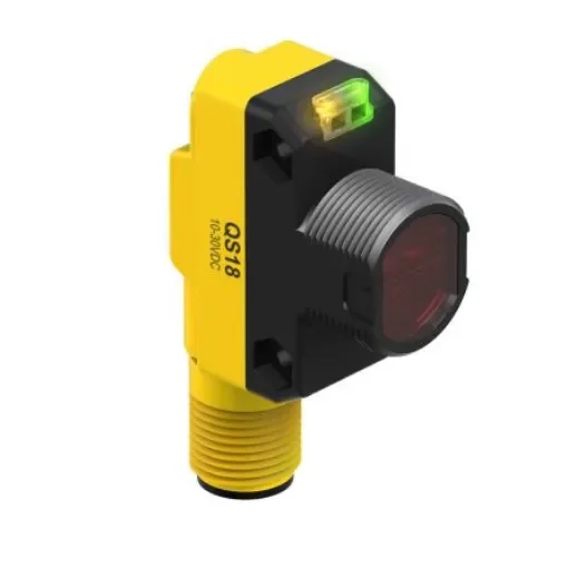 Banner Retroreflective Photoelectric Sensor, Rectangular Sensor, 10 m Detection Range - QS18VP6LLPQ8-19962 product image