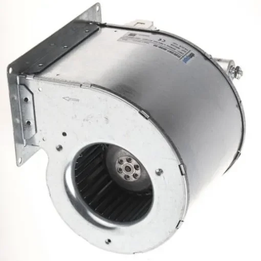 ebm-papst D2E 097 Series Centrifugal Fan, 230 V ac, 435m³/h, AC Operation, 165 x 162 x 146mm - D2E097-BI56-50 product image