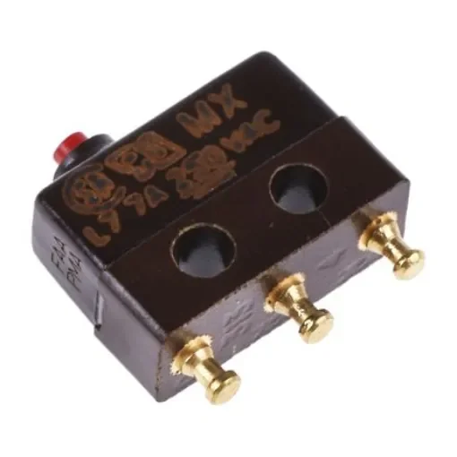 RS PRO Leaf Lever Subminiature Micro Switch, Solder Terminal, 4 A @ 28 V dc, SP-CO - 333300 product image