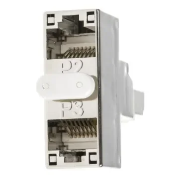 Decelect 3-Port RJ45 Female, RJ45 Male Splitter, Cat5e - DPMB8812 product image