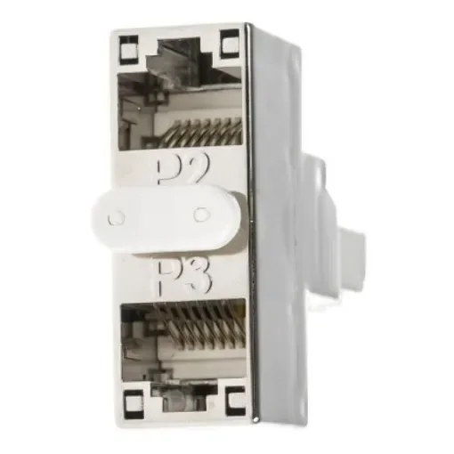 Decelect 3-Port RJ45 Female, RJ45 Male Splitter, Cat5e - DPMB8812 product image