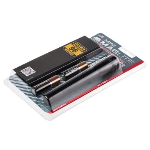 Maglite Incandescent Torch Black 14 lm, 146 mm - M2A01HU product image