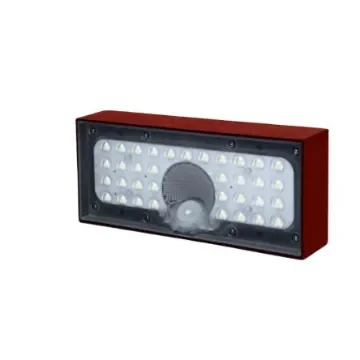 Nightsearcher NEXSUN, Solar Powered, Security Floodlight, 2.8 W, 900, IP65 PIR, 5.5 V - NEXSUN-BRICK product image