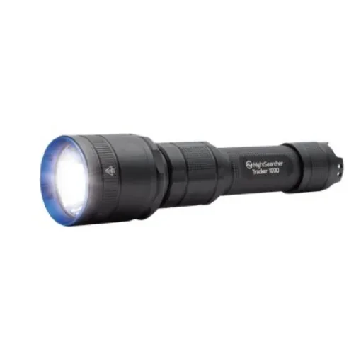 Nightsearcher Flashlight Torch Black - Rechargeable 1000, 161.5 mm - NSTRACKER1000 product image
