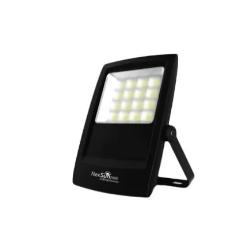 Nightsearcher NEXSUN, Solar Powered, Security Floodlight, 1 LED, 35 W, 2500, IP65 PIR, 10 V - NEXSUN-2500 product image