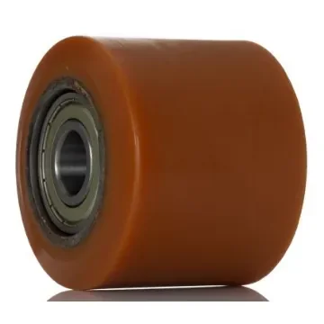 LAG Orange Polyurethane Abrasion Resistant, High Load Capacity, Laceration Resistant, Non-Marking Trolley Wheel, 700kg - 1537 CC product image