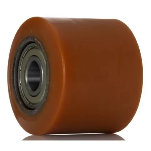 LAG Orange Polyurethane Abrasion Resistant, High Load Capacity, Laceration Resistant, Non-Marking Trolley Wheel, 700kg - 1537 CC product image