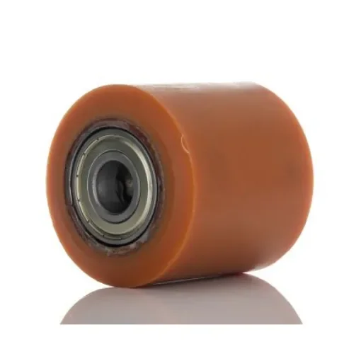 LAG Orange Polyurethane Abrasion Resistant, High Load Capacity, Laceration Resistant, Non-Marking Trolley Wheel, 800kg - 1534 CC product image