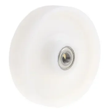 LAG White Polyamide Hygienic, Low Rolling Resistance, Non-Marking Trolley Wheel, 600kg - 4007 CC product image