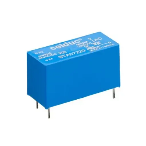 Celduc SP-ST-SL Series Solid State Relay, 2 A Load, PCB Mount, 275 V ac Load, 30V ac/dc Control - STA07220 product image