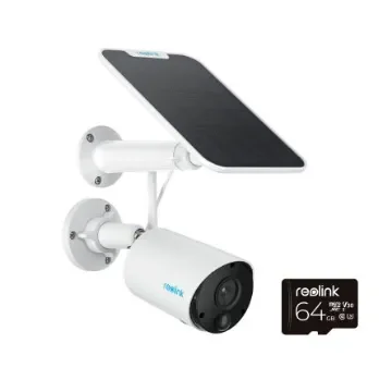 Reolink Indoor, Outdoor IR Solar Powered Wifi CCTV Camera, 2312 x 1304 pixels Resolution - BWB2K07SP64 product image