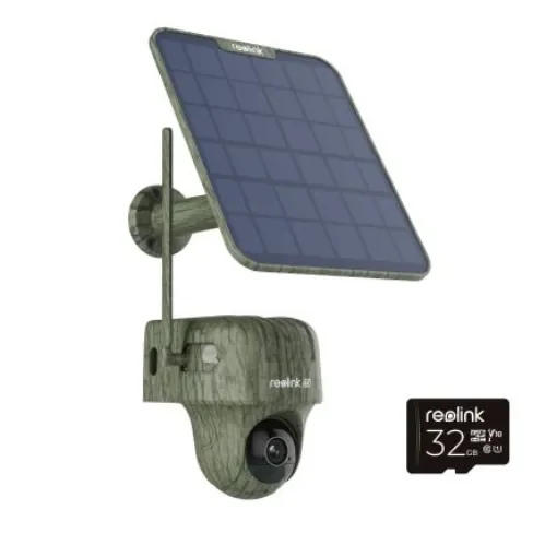 Reolink Indoor, Outdoor IR Solar Powered CCTV Camera, 3840 x 2160 pixels Resolution - B4GPT4K06SP product image