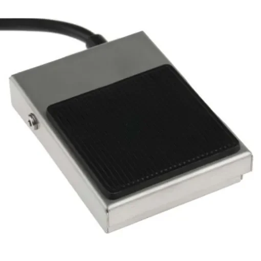 RS PRO General Purpose Momentary Foot Switch - Stainless Steel Case Material, SP-CO, 3 A Contact Current, 250V Contact - 335325 product image