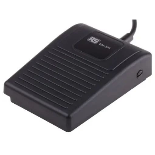 RS PRO Light Industrial Momentary On-Off Foot Switch - Thermoplastic Case Material, SPST - 335381 product image