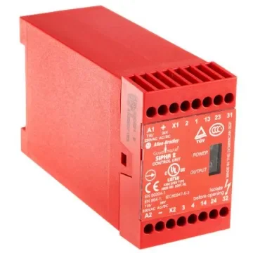 Allen Bradley Guardmaster Sipha 440N Safety Relay, 24V ac, 2 Safety Contacts - 440N-S32021 product image