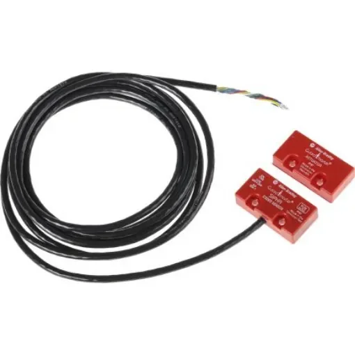 Allen Bradley Guardmaster 440N Series Magnetic Non-Contact Safety Switch, 250 V ac, 300V dc, Plastic Housing, NO/NC, 3m - 440N-S32022 product image