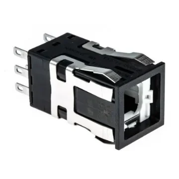 Honeywell ALM21 Series Push Button Switch, Momentary, Panel Mount, DPDT, 250V ac - AML21CBA2AC product image