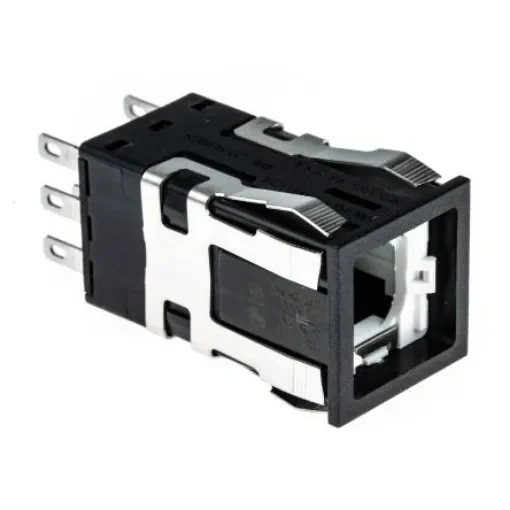 Honeywell ALM21 Series Push Button Switch, Momentary, Panel Mount, DPDT, 250V ac - AML21CBA2AC product image