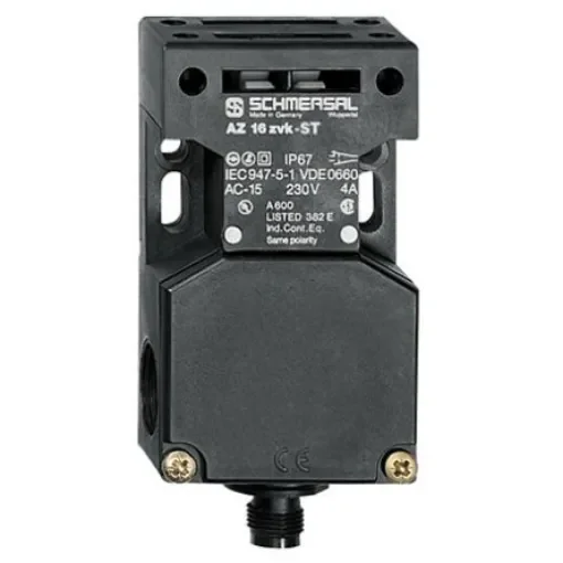 Schmersal AZ 16 Safety Switch, 2NC/1NO, Actuator Actuator Included, Glass Fibre Reinforced Thermoplastic - AZ 16-12ZVRK-ST product image