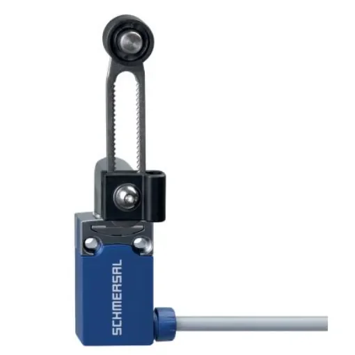 Schmersal PS116 Series Roller Lever Switch, 2NC/1NO, IP66, IP67, 6P, Plastic Housing, 240V ac ac Max, 1.5A Max - PS116-T12-LR200-N200 product image