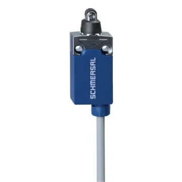 Schmersal PS116 Series Roller Plunger Switch, 2NC/1NO, IP66, IP67, 6P, Plastic Housing, 240V ac ac Max, 1.5A Max - PS116-T12-L200-R200 product image