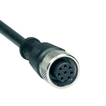 Schmersal Circular Connector, 8 Contacts, Cable, M12 Connector, Socket, Female, IP67, KA Series - KA-0905 product image