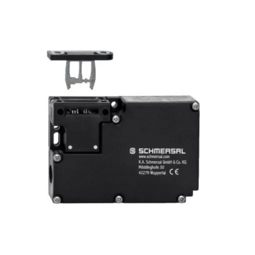 Schmersal AZM161 Series Solenoid Interlock Switch, Power to Unlock, 24V ac/dc, NC, NO, Actuator Included - AZM161SK-12/12RI-24V-B6R product image