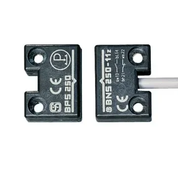 Schmersal BNS 250 Series Non-Flush Magnetic Safety Switch, 24V dc, Reinforced Thermoplastic Housing, NO/NC, 3m Cable - BNS 250-11ZG 3,0M product image