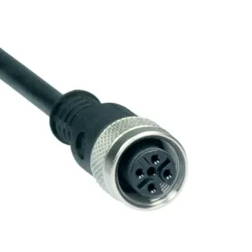 Schmersal Circular Connector, 4 Contacts, Cable, M12 Connector, Socket, Female, IP67, KA Series - KA-0808 product image