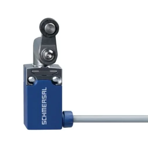 Schmersal PS116 Series Roller Lever Switch, 2NC/1NO, IP66, IP67, 6P, Plastic Housing, 240V ac ac Max, 1.5A Max - PS116-T12-LR200-H200 product image