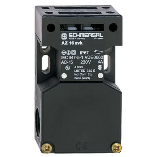 Schmersal AZ 16 Safety Switch, 1NO/1NC, Actuator Actuator Included, Glass Fibre Reinforced Thermoplastic - AZ 16 ZVK-M20 product image