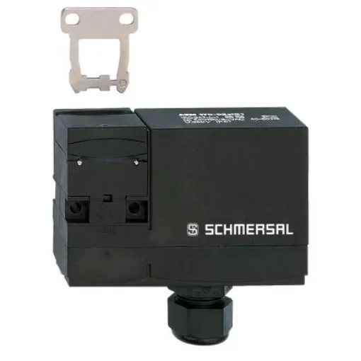 Schmersal AZM170 Series Solenoid Interlock Switch, Power to Unlock, 24V ac/dc, 2NC, Actuator Included - AZM 170-02ZRI-B6R 24VAC/DC product image