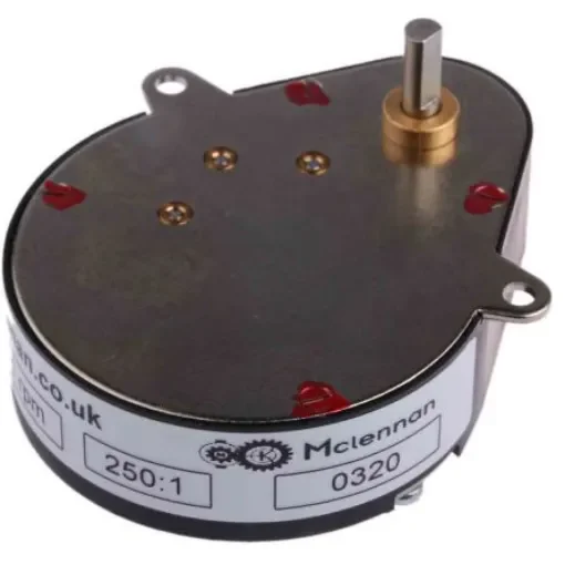 McLennan Servo Supplies Ovoid Gearbox, 250:1 Gear Ratio, 0.8 Nm Maximum Torque, 20rpm Maximum Speed - P5-G27L82 product image