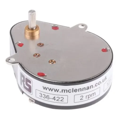 McLennan Servo Supplies Ovoid Gearbox, 125:1 Gear Ratio, 0.8 Nm Maximum Torque, 40rpm Maximum Speed - P5-G23L82 product image