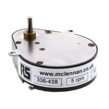 McLennan Servo Supplies Ovoid Gearbox, 50:1 Gear Ratio, 0.8 Nm Maximum Torque, 100rpm Maximum Speed - P5-G17L82 product image