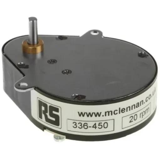 McLennan Servo Supplies Ovoid Gearbox, 25:2 Gear Ratio, 0.45 Nm Maximum Torque, 400rpm Maximum Speed - P5-G06L82 product image