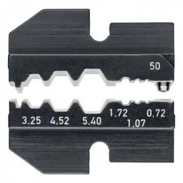 Knipex, 97 Crimping Die Set, Coaxial, Coaxial Type RG 58 / 174 / 188 / 316 - 97 49 50 product image