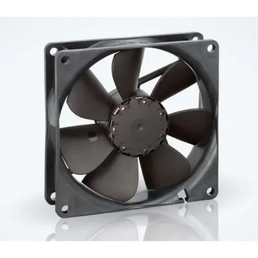 ebm-papst 3400 N Series Axial Fan, 24 V dc, DC Operation, 84m³/h, 2.3W, 100mA Max, IP20, 92 x 92 x 25mm - 3414N product image
