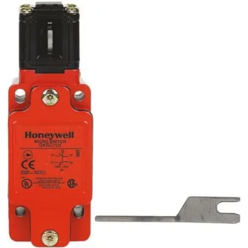 Honeywell GKC Safety Interlock Switch, 1NC/1NO, Keyed Actuator Included, Glass Filled PET - GKCC1L6 product image