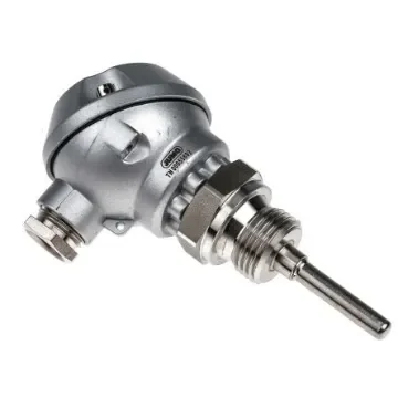 Jumo PT100 RTD Sensor, 6mm Dia, 50mm Long, 2 Wire, G1/2, Class B +400°C Max - 902030/10-402-1003-1-6-50-104/000 product image