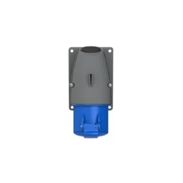Amphenol Industrial, 2CMA1 IP44 Blue Wall Mount 2P+E Industrial Power Socket, Rated At 32A, 250 V - 2CMA193122R1000 product image