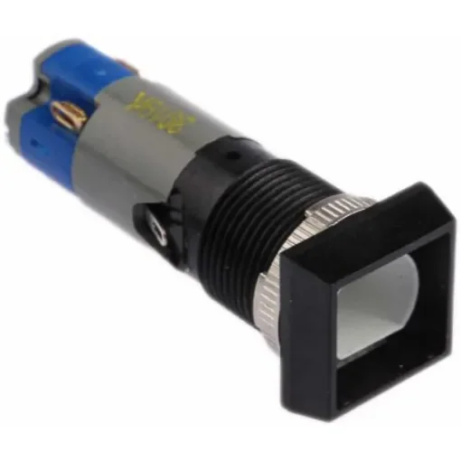 Saia-Burgess Illuminated Push Button Switch, Momentary, Panel Mount, 16.2mm Cutout, SPDT - TH402100625 product image