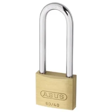 ABUS Key Weatherproof Brass, Steel Padlock, 6mm Shackle, 40mm Body - 60/40HB63 B/EFSPP product image