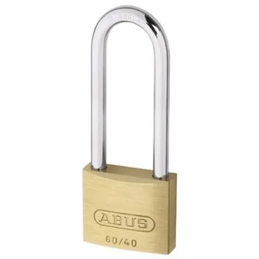 ABUS Key Weatherproof Brass, Steel Padlock, 6mm Shackle, 40mm Body - 60/40HB63 B/EFSPP product image