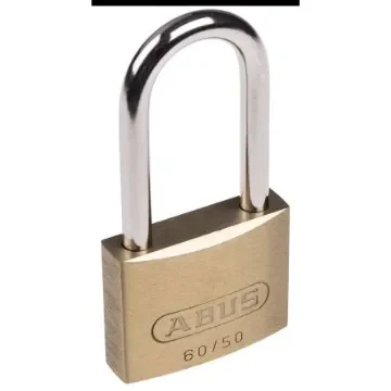 ABUS Key Weatherproof Brass, Steel Padlock, 7mm Shackle, 50mm Body - XR0060HB55 product image