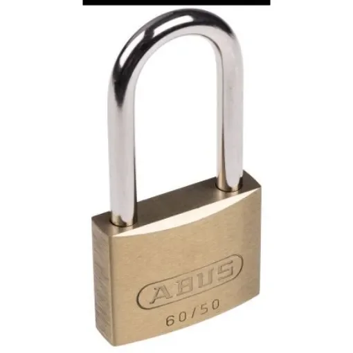 ABUS Key Weatherproof Brass, Steel Padlock, 7mm Shackle, 50mm Body - XR0060HB55 product image