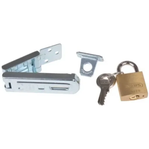 ABUS Key Weatherproof Brass Padlock, 5mm Shackle, 30mm Body - XR0100DGS product image