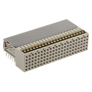 TE Connectivity, Z-PACK HM 2mm Pitch Hard Metric Backplane Connector, Female, Right Angle, 22 Column, 5 Row, 110 Way - 5352152-1 product image