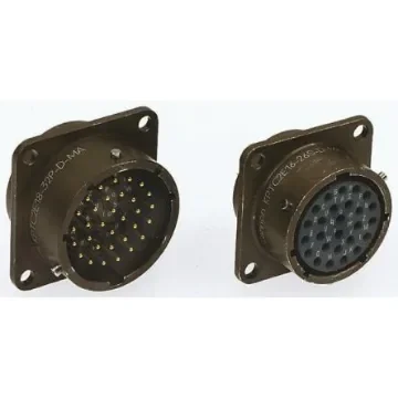 ITT Cannon Circular Connector, 6 Contacts, Panel Mount, Miniature Connector, Socket, Male, KPTC Series - KPTC2E10-6PFMA product image